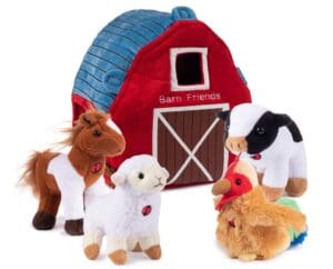 barn animals set 8 - Toddler Toys best Plush Farm Animals set