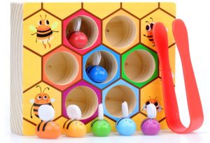 Wood-City-toddler-fine - Toddler Toys low budget toys for coordination among hands and eye