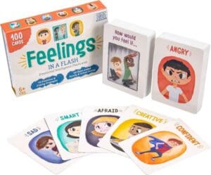 Emotional Intelligence Flashcard - Toddler Toys Emotional Intelligence Flashcard
