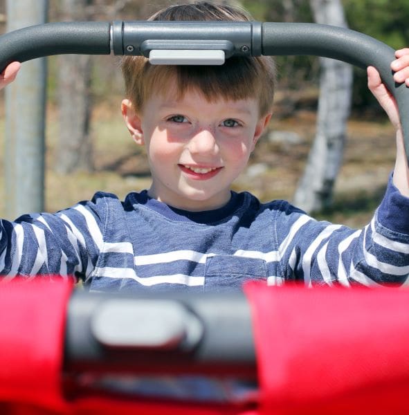 can a 4-year-old fit in a double stroller
