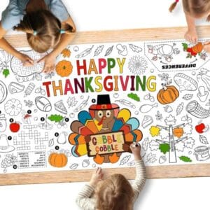Family Fun Thanksgiving Activity Poster - Toddler Toys Family Fun Thanksgiving Activity Poster