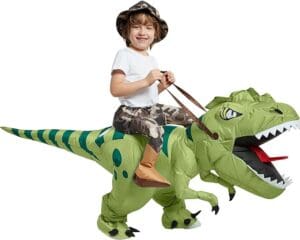Inflatable Dinosaur Costume Riding T Rex - Toddler Toys Inflatable Dinosaur Costume Riding T Rex