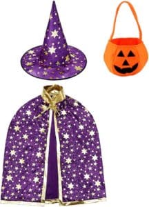 Wizard Cape Witch Cloak with Hat - Toddler Toys Wizard Cape Witch Cloak with Hat