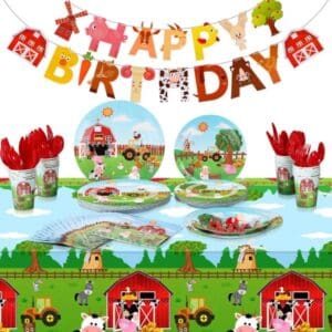 Barnyard Farm Animals Theme Party Supplies - Toddler Toys Barnyard Farm Animals Theme Party Supplies