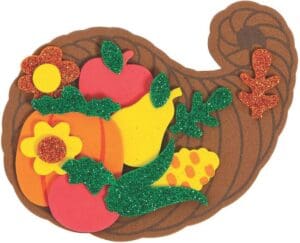 Cornucopia Magnet Craft - Toddler Toys Cornucopia Magnet Craft