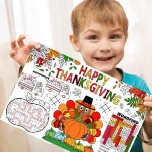 Thanksgiving Place Mats - Toddler Toys Thanksgiving Place Mats