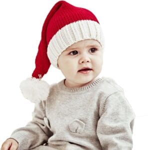 Christmas Santa Knitted Hat - Toddler Toys Christmas Santa Knitted Hat