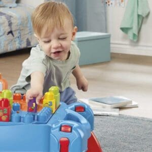 Mega Bloks First Builders Build n Learn Table - Toddler Toys Mega Bloks First Builders Build n Learn Table