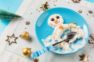 Snowman Cheese Balls - Toddler Toys Snowman Cheese Balls
