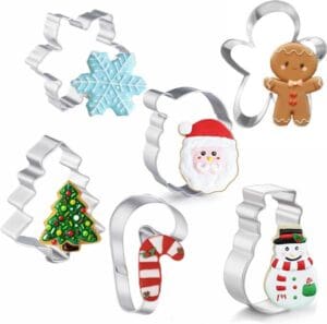 holiday-themed cookie cutters