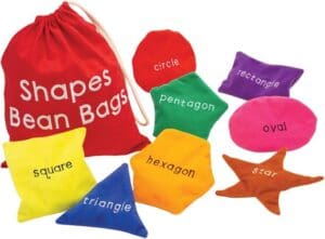 Educational Insights Shapes Beanbags Puzzle