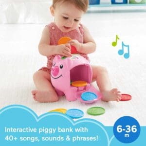Fisher-Price Laugh Learn Smart Stages Piggy Bank
