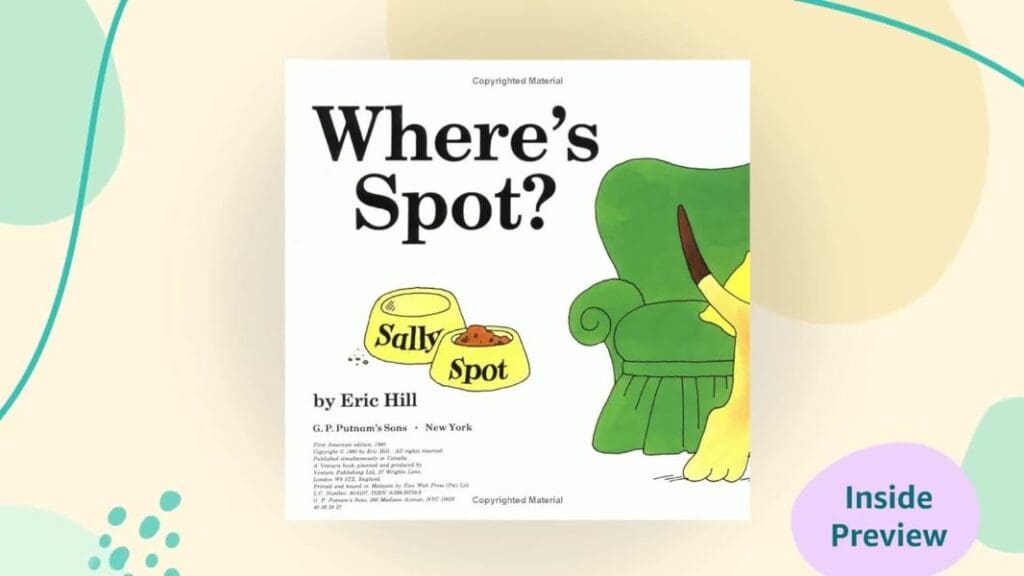 Interactive Books Wheres Spot