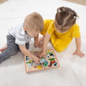 Farm Animals Puzzle for Kids
