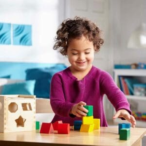 Melissa Doug Shape Sorting Cube