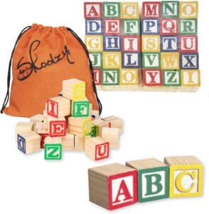 Skoolzy Letter Alphabet Blocks