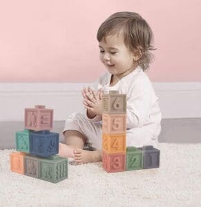 Soft Stacking Blocks for Baby