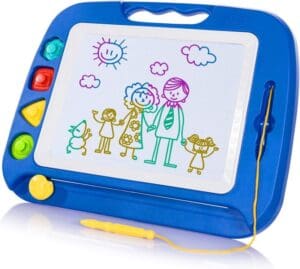 Doodle Pad with 4 Stamps for Toddlers - Toddler Toys Doodle Pad with 4 Stamps for Toddlers