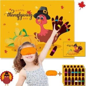 Thanksgiving Games Pin The Tail on The Turkey Thanksgiving Games Pin The Tail on The Turkey